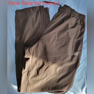 New Balance Men's Black Athletic Track Pants